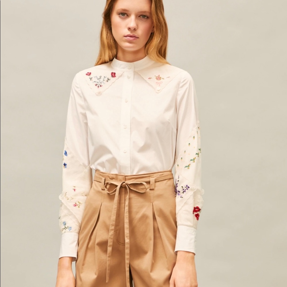 Unique blouse from Tory burch
